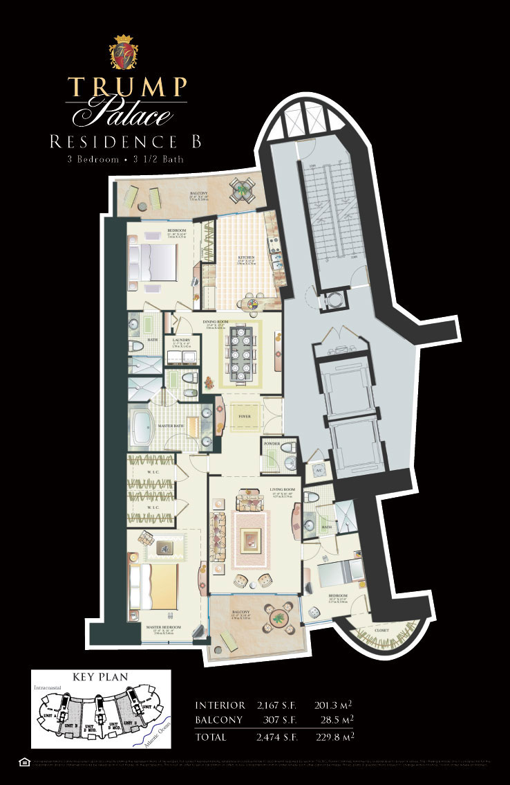 Floor Plans Trump Palace Condos